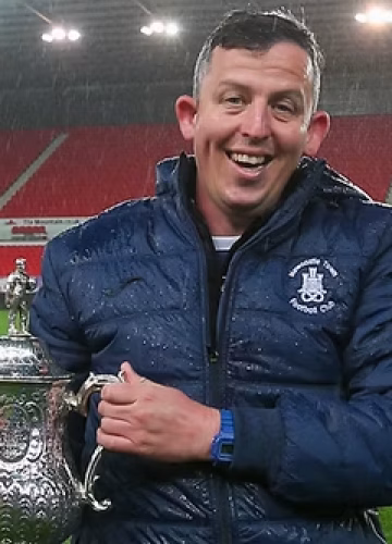 Gavin Appleby Newcastle Town FC Chairman